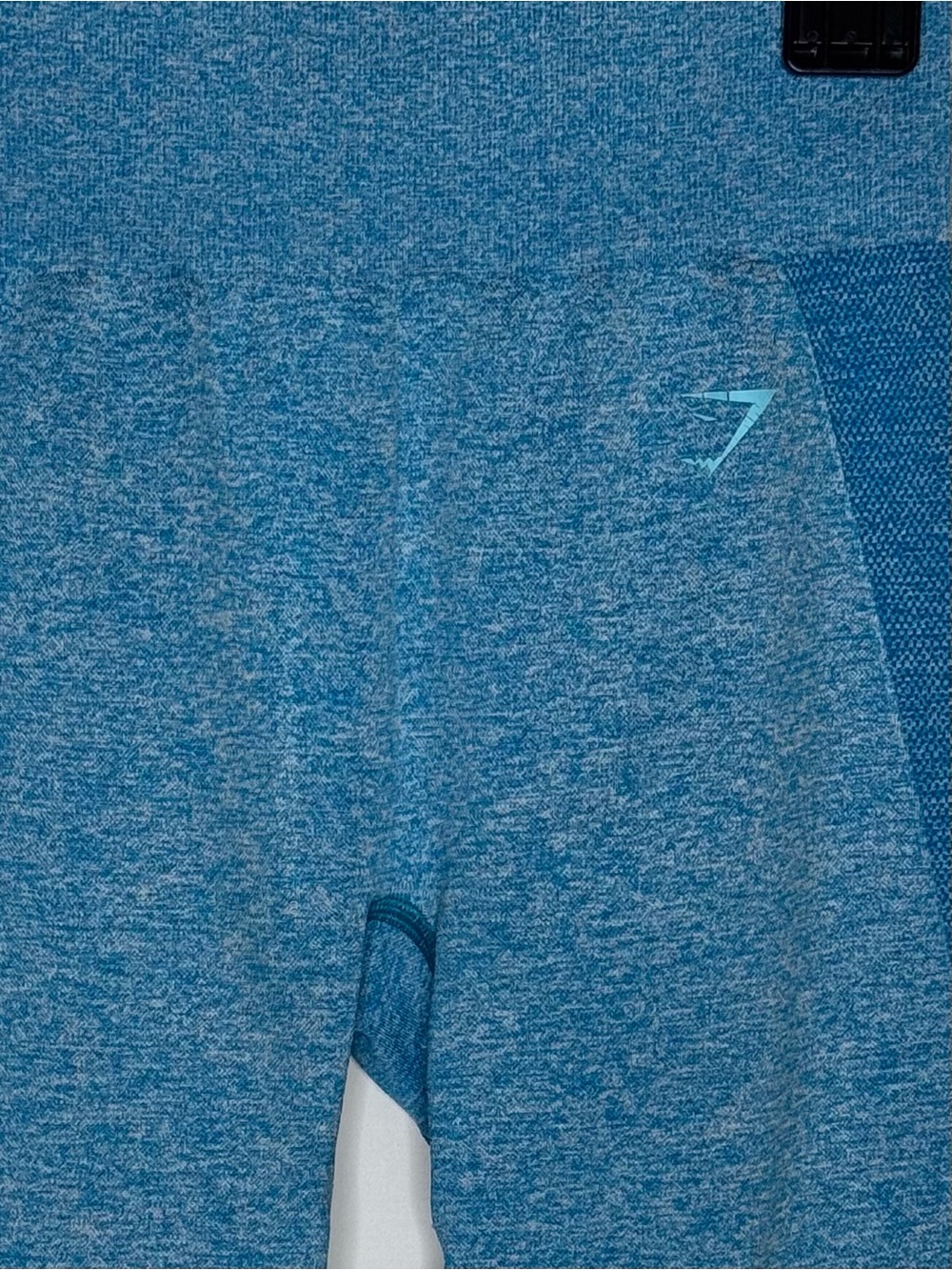 Gymshark Flex Seamless Cycling/Biker Shorts BlueMarl/Aqua
Size: Small - Picture 4 of 5